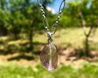 Authentic Ametrine Gemstone Necklace!