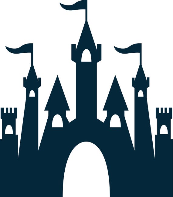 Disney Castle Svg/Eps/Png/Jpg/Cliparts,Printable ...