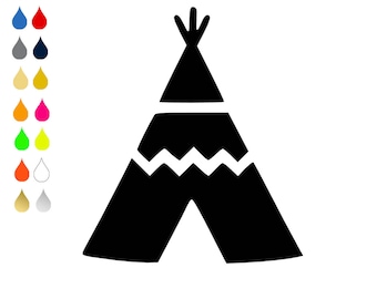 FLEX pixel pattern / TEEPEE / choose colors
