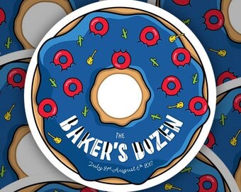 Baker's Dozen Sticker