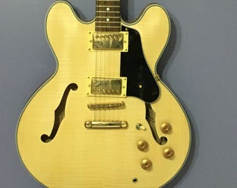 335 style semi hollow body electric guitar