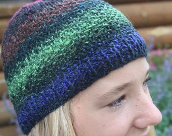 Slflulu Wool Blend Knit Beanie Fig Detail Melange main image 1