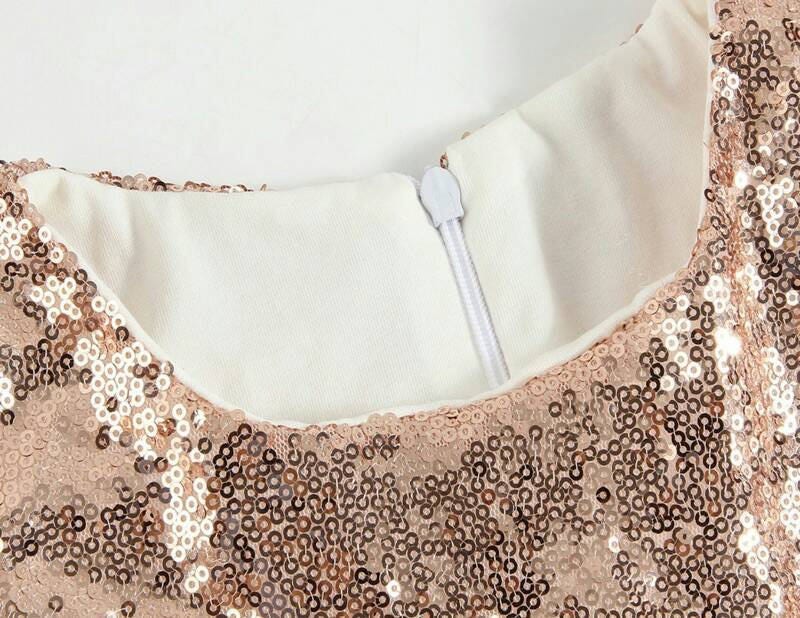 Sale Ivory Rose Gold Flower Girl Dress Rose Gold Lace Dress Baby