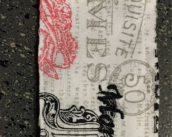 Vintage Paris Monogrammed Bookmark
