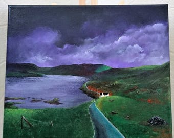 The road to Huisinis, Isle of Harris.