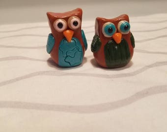 Itty bitty owls... a pair