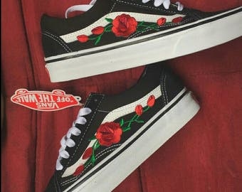 vans old skool con flores vans old skool con flores