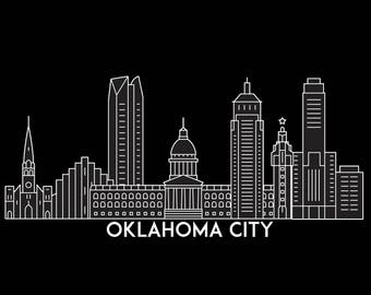 Oklahoma city svg | Etsy