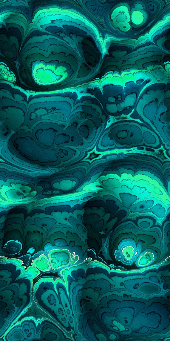 Artist Handmade Super Soft Minky Fabric Fiber Art Mixed Media Fabric green Blue Teal Pink Craft Blanket