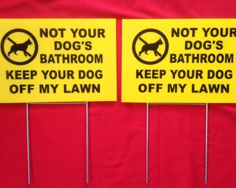 Bathroom Signs No Pooping 2 12 x 8 not your dog's bathroom keep you Bathroom Signs No Pooping 2 12 x 8 not your dog's bathroom keep you