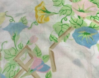 Fat Quarters Bundle, Vintage Sheet Fat Quarter, Fabric Bundle, Precut Fabric, Quilting Fabric Bundles, Precut Quilt Kit, Vintage Fabric