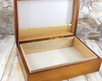 Mid Century Cigar Humidor by Decatur Industries