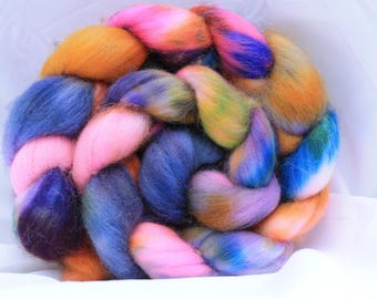Hand painted polworth 4 oz 115 grams #18