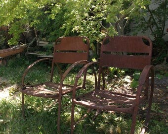 Vintage Metal Outdoor Furniture vintage metal patio furniture | etsy Vintage Metal Outdoor Furniture vintage metal patio furniture | etsy