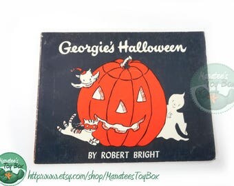 Vintage Georgies Halloween book by Robert Bright
