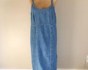 Vintage denim dress/jumper