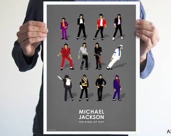 michael jackson poster,Digital print,Illustration,wall decor,music poster,pop poster,vintage poster,music,Bad,thriller,michael jackson art,
