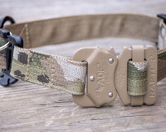 Extra Large GT Cobra Buckle Multicam collar for large breed