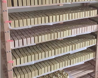 Soap curing rack 7 layers soap curing soap rack soap tray wooden soap curing rack, loose pack, customer need to assembly