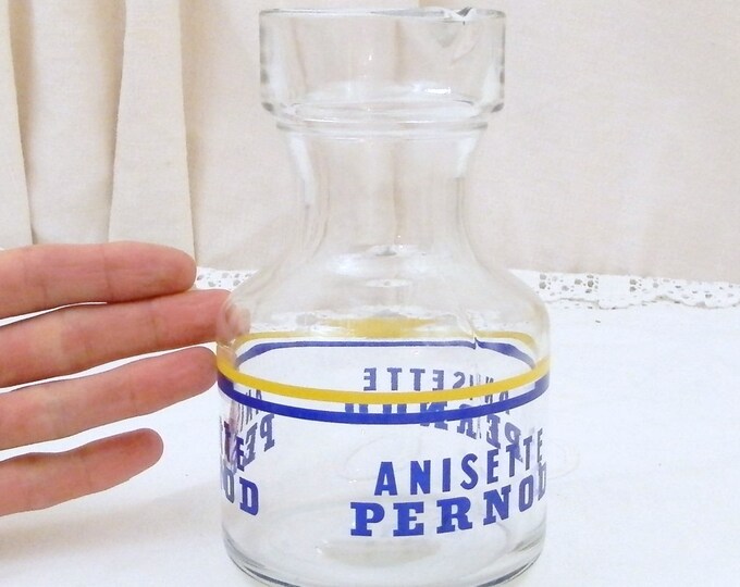 Vintage French Anisette Pernod Aperitif Drink Water Carafe / Bottle, South of France Cote D'Azur Drinks, Ricard Pernod Retro Home Barware Vintage French Anisette Pernod Aperitif Drink Water Carafe / Bottle, South of France Cote D'Azur Drinks, Ricard Pernod Retro Home Barware
