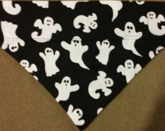 Ghosts All Over Halloween Dog Bandana!!