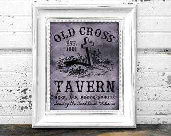 Bathroom Sign Halloween bathroom sign // instant download 8x10 printable wooden rustic Bathroom Sign Halloween bathroom sign // instant download 8x10 printable wooden rustic