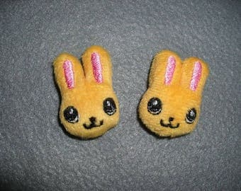 Rabbit plush, 2 pieces (153)