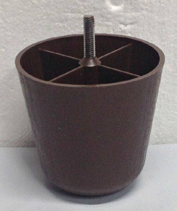 Furniture Legs Feet 4 Large Plastic Sofa Couch Ottoman