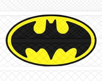 Batman Emblem SVG, PNG, and STUDIO3 Cut File for Silhouette Cameo/Portrait and Cricut Explore DIY Craft Cutters