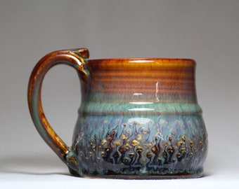 Mug Handmade Eddie Mavracic Blue Large - Alperstein Designs main image 1