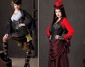1819 Simplicity, Steampunk Costumes, Cosplay, Bustier, Theresa Laquey Costume Design, victorian gown, steampunk gown