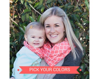 Matching Mommy and Me Outfits Baby Girl Mom and Daughter Outfits Mommy and Baby Girl Outfits Daughter and Mother Matching Scarf