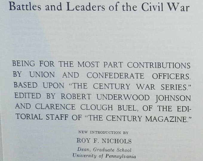 From Sumter to Shiloh: Battles and Leaders of the Civil War - Volume I, Hardcover – 1956