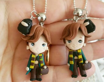 Portachiavi Fantastic Beasts. Newt Scamander Logo - Pyramid
