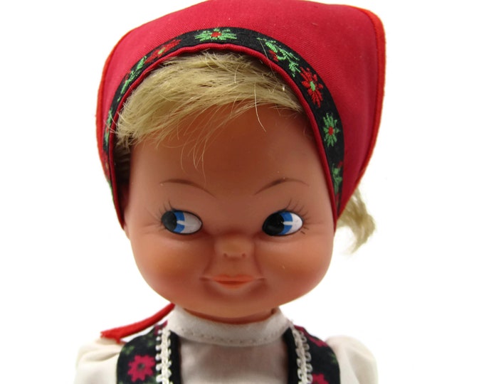 Vintage German Wind-Up Doll - Ma E Maar Stacked Triple M's Dancing Doll - Muschi Dancing Doll