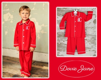 Kids Christmas Pajama, Matching Christmas Pajama, Monogram Christmas Pj's, Christmas Pajama, Matching Christmas Pj's, Holiday Pajamas, Boy