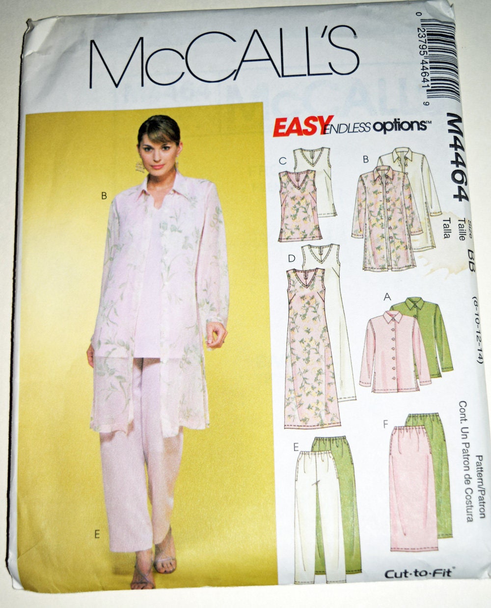 Misses Jacket Duster Top Dress Pants McCall's Sewing