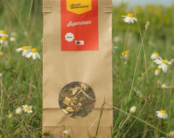 Superman herbal tea