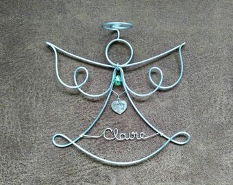 Personalized Angel | Birthstone Angel Ornament | Angel Baby Memorial Gift | Personalized Infant Loss Gift