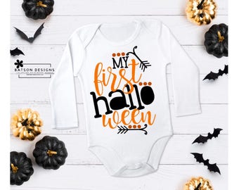my first halloween one piece bodysuit babys halloween outfit boys or girls october halloween - Halloween My Picture my first halloween one piece bodysuit babys halloween outfit boys or girls october halloween - Halloween My Picture
