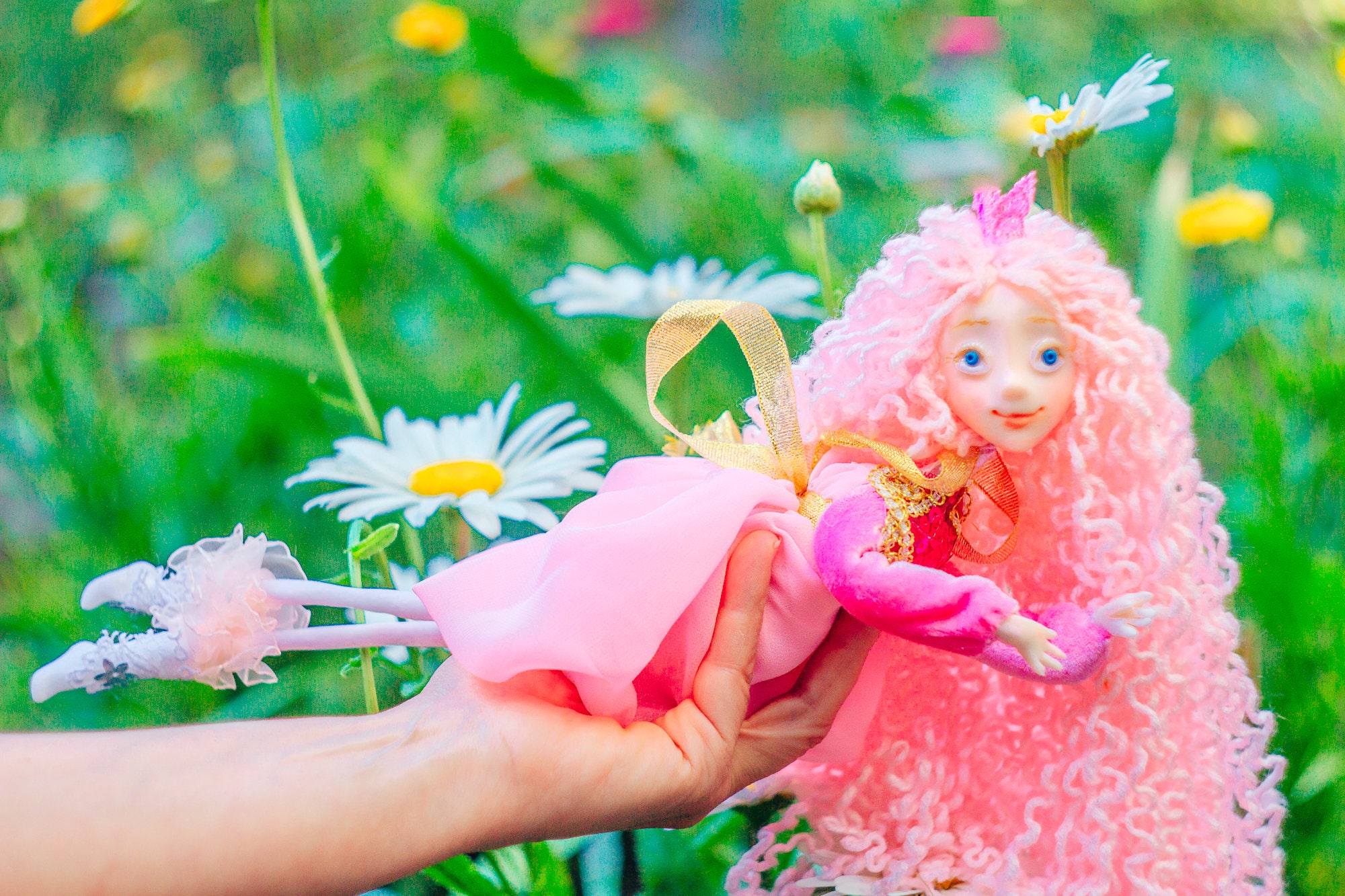Magic doll Collectible art doll pixi doll children birthday