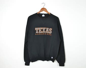 Vintage Black Texas Longhorns Sweatshirt
