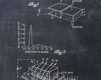 Patent Print Tesla Incandescent Lamp Tesla Wall Art