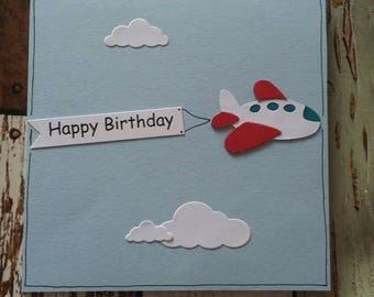 Aeroplane Card 