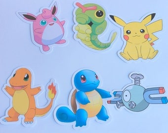 Die Cuts - Pokemon,INSTANT DOWNLOAD,Pokemon Go,Cut Outs,Scrapbooking,Printables,Scrapbooking Die Cuts,Pokemon Party, Pikachu,Squirtle