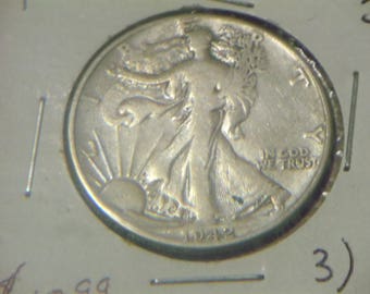 1942 P Walking Liberty Half Silver Dollar (FG71)