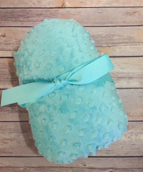 Mint Crib Sheet Mint Nursery Decor Mint Minky Crib Sheet