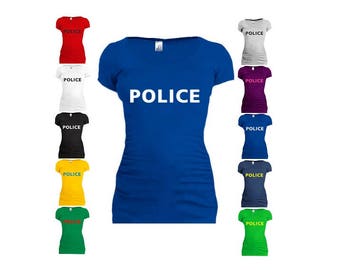 police maternity shirt