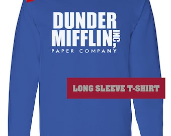 Dunder Mifflin shirt long sleeve unisex - TV Office sweatshirt - not Dunder Mifflin sweatshirt - not Dunder Mifflin hoodie - The Office