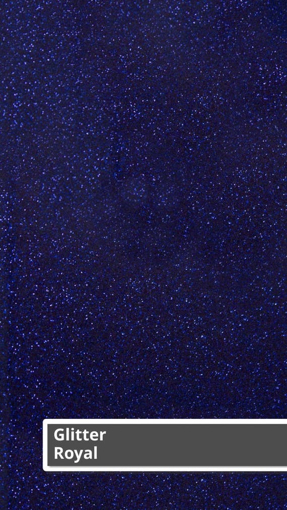 Royal Blue Siser Glitter HTV Royal Blue Glitter HTV Heat